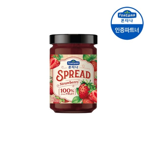 폰타나 스프레드 스트로베리 330g