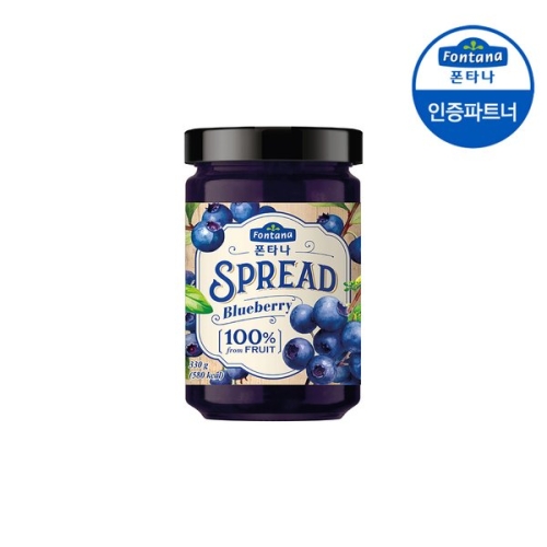 폰타나 스프레드 블루베리 330g
