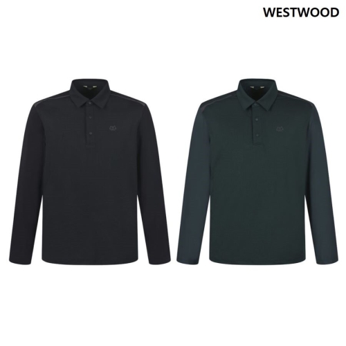 웨스트우드 매쉬 냉감 소매 긴팔 카라티 WQ2MTTP461