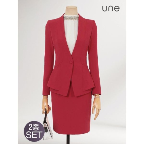 윈 SET88까지클래식포멀 싱글자켓스커트SET 1190587