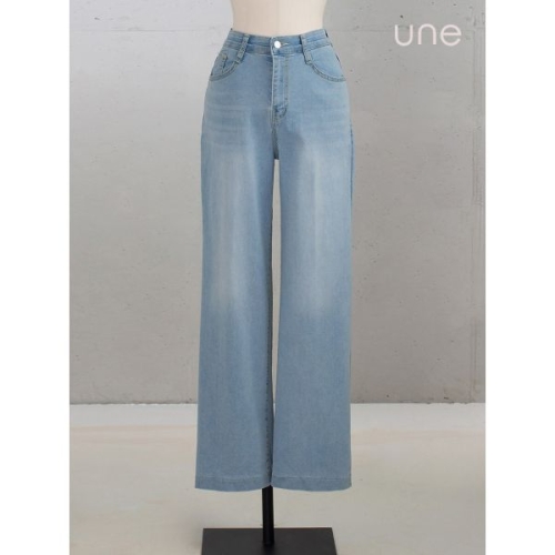 윈 88까지링데님와이드 히든밴딩팬츠 1188396