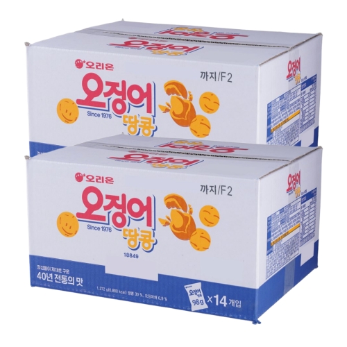 오리온  오징어땅콩 98g