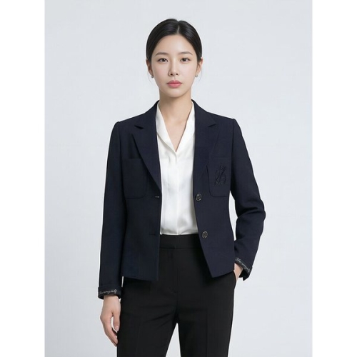 프렐린 자수포인트 테일러드 자켓-R1KE231471B