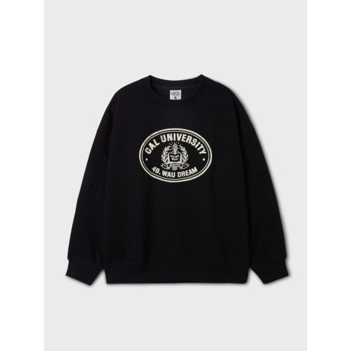 후아유 여성 Varsity Stamp Sweatshirt WHMWF22HMWF2221FCS