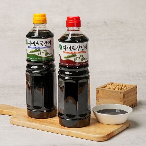 아우첼지에프식품 지에프 진간장 900ml
