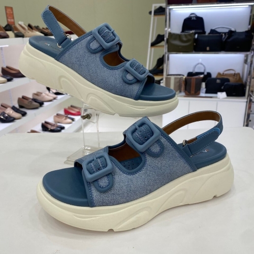 에스콰이아 여성 버클 포인트 경량 샌들 YAEMSD8IOBL HFSP1A GN