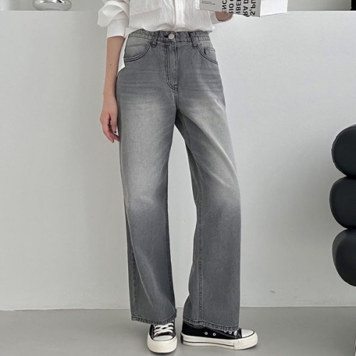 아이우먼 필수템넓은일자팬츠 MDX449M603 빅사이즈