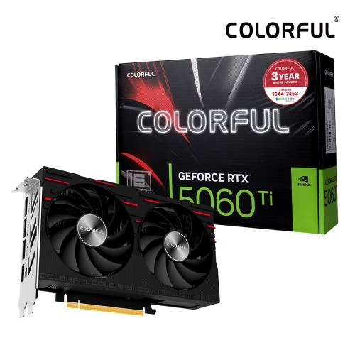Colorful  지포스 RTX 5060 Ti GAMING DUO D7 16GB 도우정보