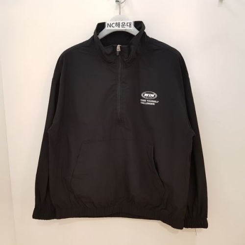 소이 블랙 쿨스판 아노락점퍼 23m0131bk 남아 여름상품