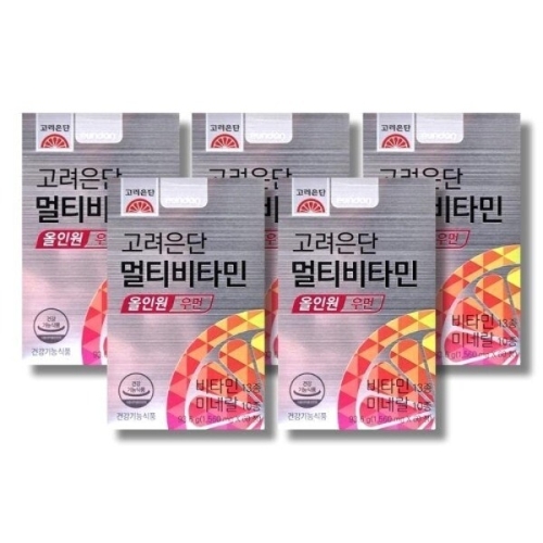 고려은단 멀티비타민 올인원 우먼 60정