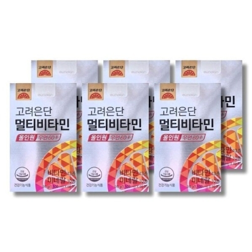 고려은단 멀티비타민 올인원 우먼 60+ 60정