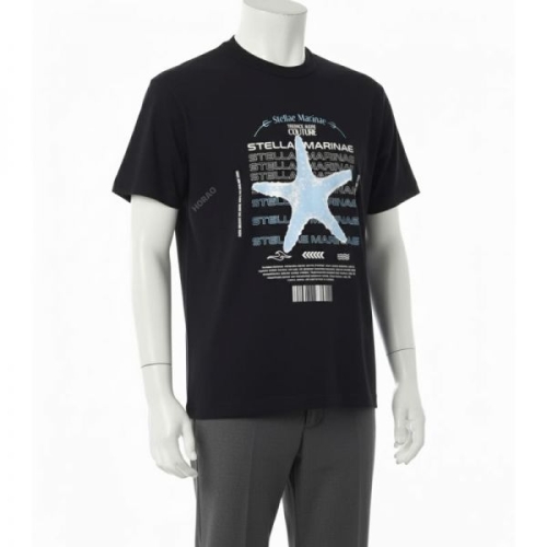 베르사체 Printed Cotton-Jersey T-Shirt 80GAHD01 CJ01Z 899 프린티드 코튼 져지 티셔츠