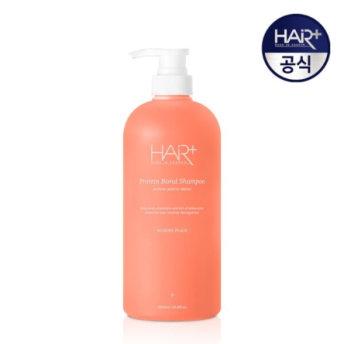 헤어플러스 단백질 본드 퍼퓸 샴푸 모던피치 1000ml