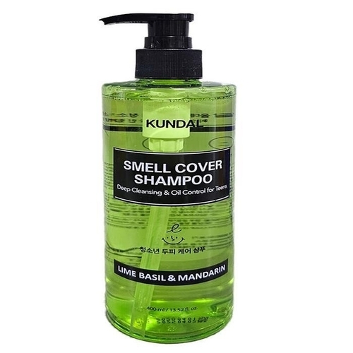 올데이 스멜커버 청소년 샴푸 라임 바질 앤 만다린 400ml 정수리 냄새 x2SET SH 46607356