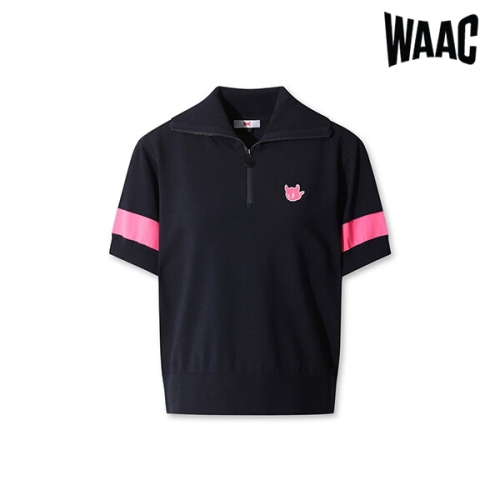 WAAC Big Collar Quarter zip Sweater WWWAM26201NYD