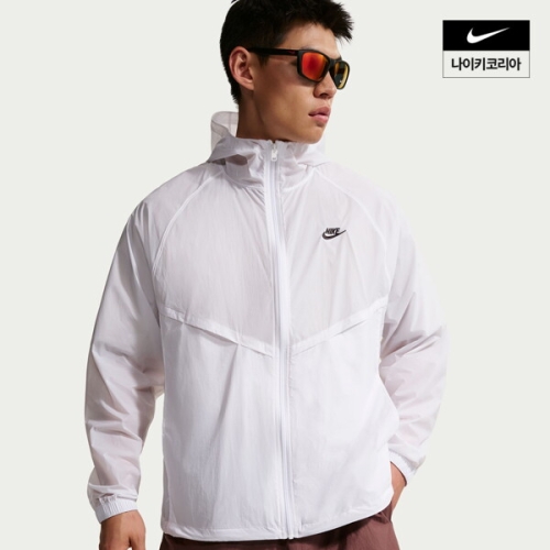 나이키 윈드러너 언라인드 풀집 UV 재킷 IO9628-100
