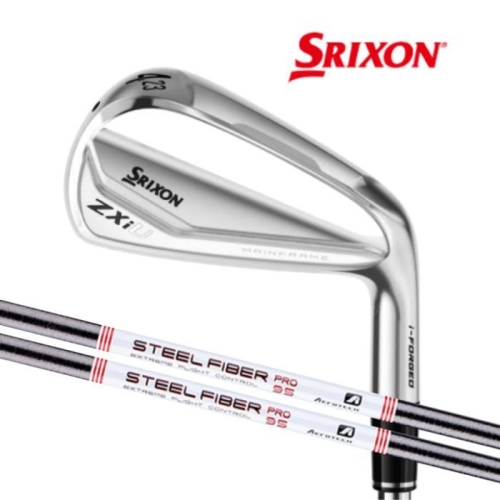 던롭 스릭슨 ZXi 커스텀 유틸리티 아이언+스틸파이버 샤프트
