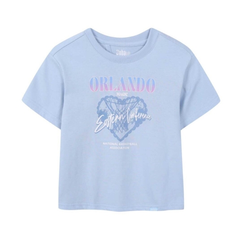 NBA-KIDS KIDS ORL 여아 하트그래픽 티셔츠 K262TS630P20_JJ