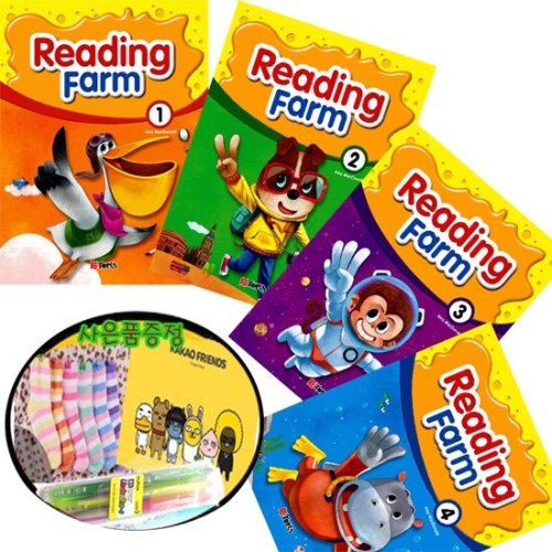 천재교육 초등영어교과서 리딩팜 세트(4권)