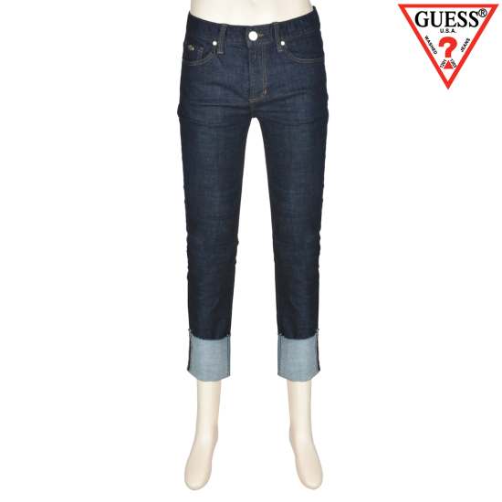  게스 남성 SUZY DENIM 원워시 롤업 스키니_MH5D2160