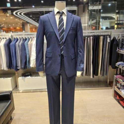 레노마 renoma 프리미엄 S/S 이태리 구아벨로 수입원단 블루 수트 RPAMSJ08A