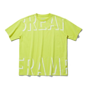 인터크루 남성 빅프린트믹스반팔티셔츠 ITW2TR11AYE 옐로우