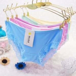라엠코리아 가벼운 모달소재 레이스 팬티
