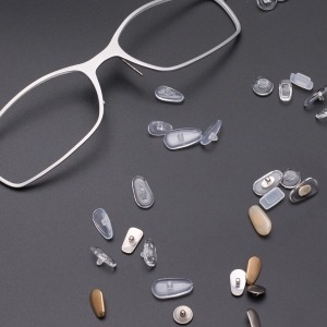 스카이 안경코받침 종류별판매 쉽게교체 실리콘 티탄 플라스