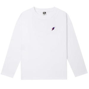 구김스 남녀공용 플라윙 슈퍼맨 긴팔티셔츠_G17FMRT807