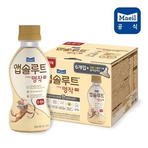 매일유업 앱솔루트 프리미엄 명작 액상 1단계 200ml+니플