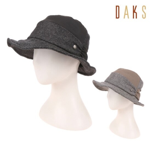 닥스 투톤 절개 페도라형 벙거지_DK73WBK001