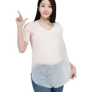 더숲  일회용 앞치마 500매 국내산100% 기본형 앞치마