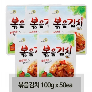 일미식품  일미 볶음김치 100g [50개]
