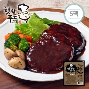 햇살푸드시스템  햇살푸드 정통 함박 스테이크 160g