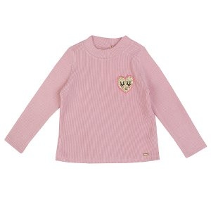  티파니 핑크하트 반목 티 T75KCT020