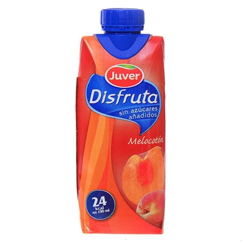 JUVER ALIMENTACION 후버 디스 프루타 피치 330ml 1개