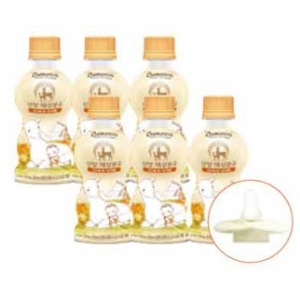  베비언스 산양 액상분유 2단계 240ml+니플 [6개+니플1개]