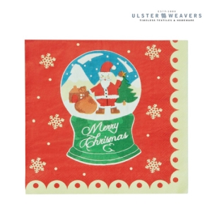  울스터위버스 Christmas Snow Globes 냅킨 20매[1팩]