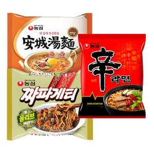 농심  신라면10개 + 짜파게티10개 + 안성탕면10개