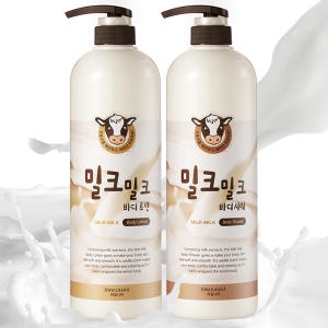 과일나라 밀크 퐁당 우유 바디 로션 1000ml
