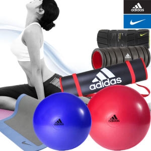 나이키  아디다스 요가용품 매트 폼롤러 짐볼 필라테스