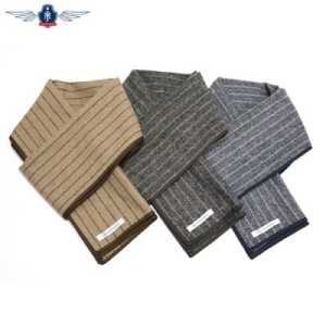 제이크로우  헤링본 조직 스트라이프 고급 스톨 (JMS17W-01)