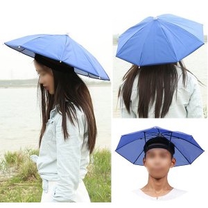  양산겸용 우산모자 방풍 낚시