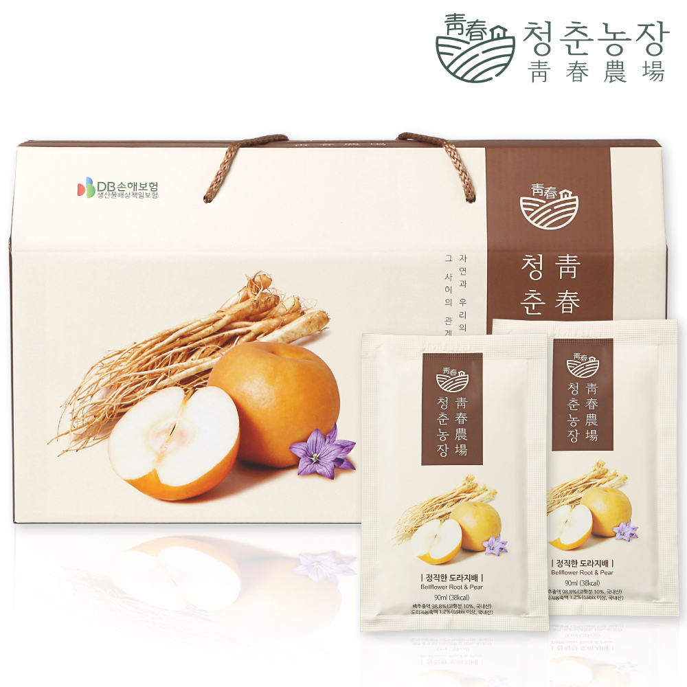 모모스튜디오 청춘농장 정직한 도라지배즙 90ml 30포
