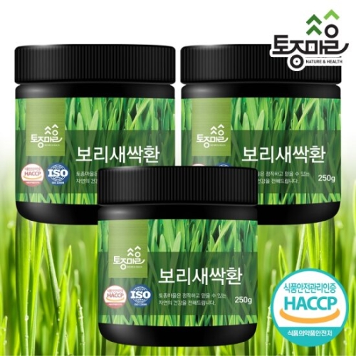토종마을 HACCP인증 국내산 보리새싹환150g 새싹보리 X 3개