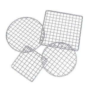 미니화로용 원형 석쇠 망