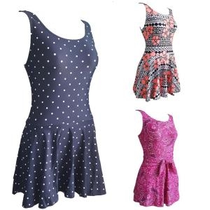 빅사이즈 원피스 이쁜 실내 스파 온천 수영복 XNS175