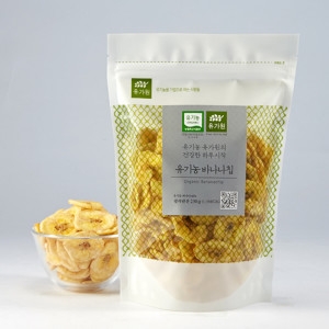 코레드  유가원 건강한 하루 시작 유기농 바나나칩