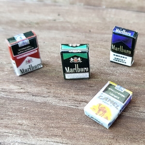 미니어처 소품 담배 1P/돌하우스/납골당 꾸미기
