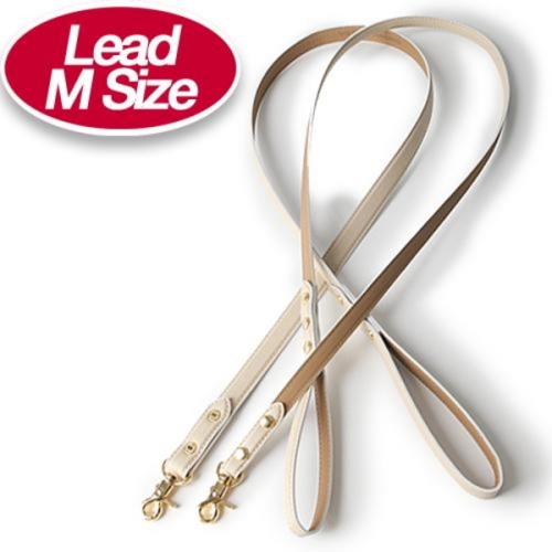 액스그라운드 아담스독  애견 리드줄  M  사피아노 베이지
